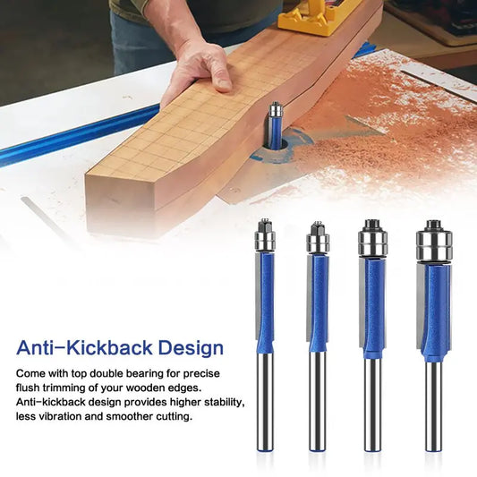 Deburring & Polishing Tool 4-Piece Set — Smooth Finishes Made Simple