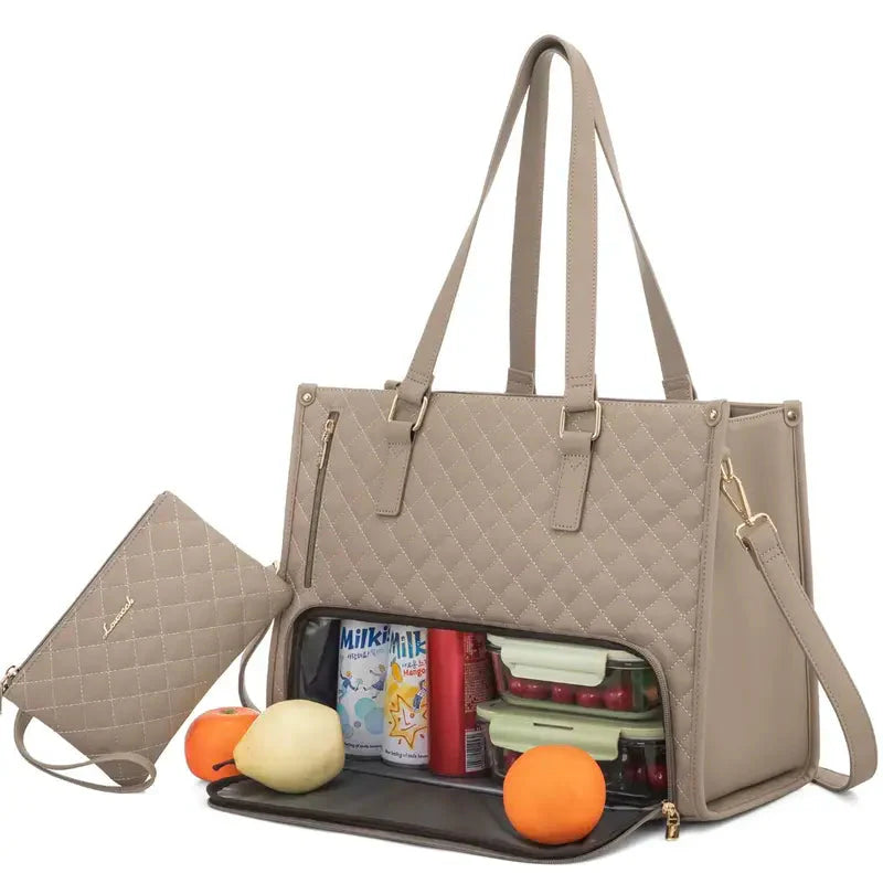 2-in-1 Isolier-Tasche mit Lunchfach und Organizer Mivoza Deutschland