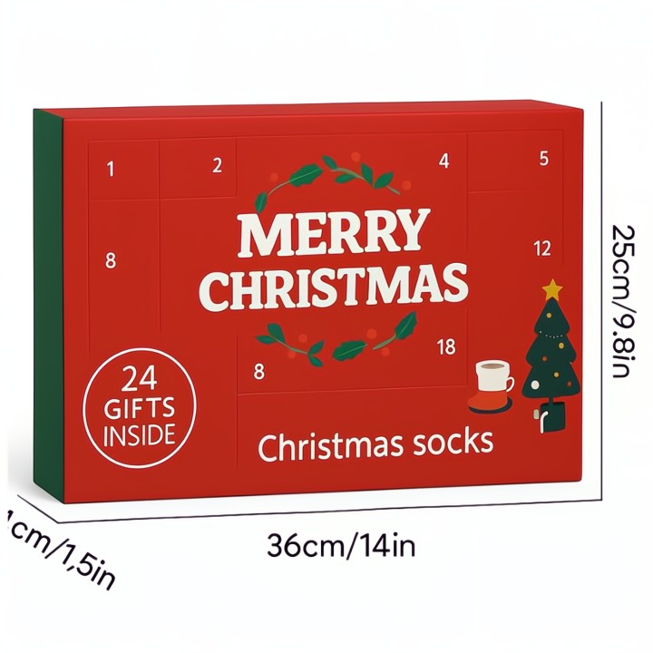 24 Days of Cozy Christmas Socks: The Easiest Way to Celebrate Daily