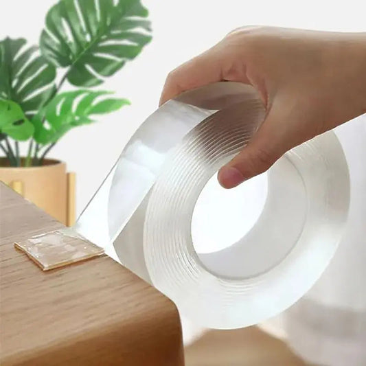 GripLuxe™ — Reusable Gel Tape Holds 2.2 lbs Cleanly