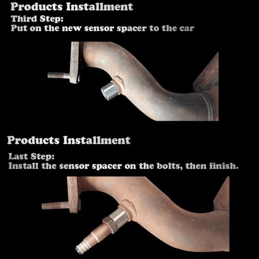 Sensor Spacer made of Stainless Steel — Worry-Free Driving without Warning Lights