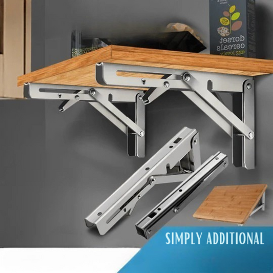 Foldable Bracket — More Space and Clear Organization