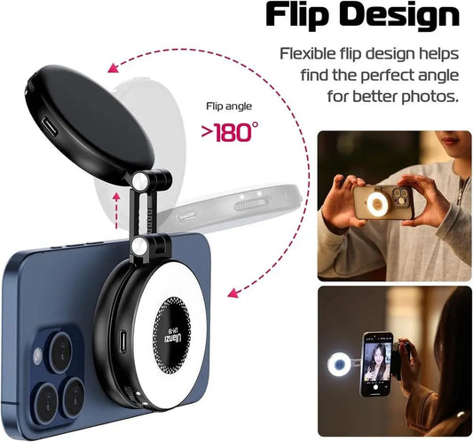 Magnetischer Lichtdiffusor — Perfektes Licht für Foto & Livestream Mivoza Deutschland