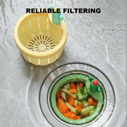 BUY 2 GET 1 FREE| Automatic Cactus Sink Strainer – Touch-Free Waste Disposal