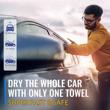 Car Drying Cloth Microfiber — Gentle on Paint, Glass & Interior