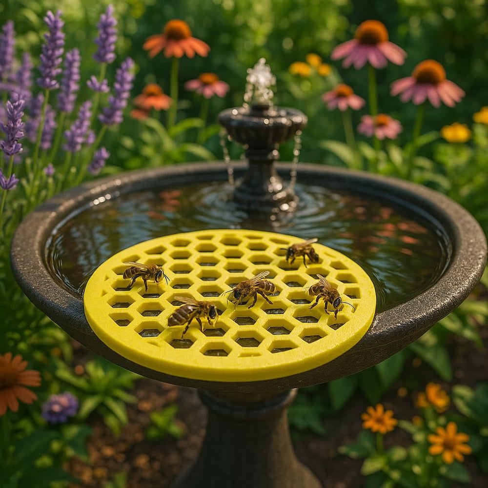 Drinking Station for Bees — Resting Place & Water Source for Pollinators
