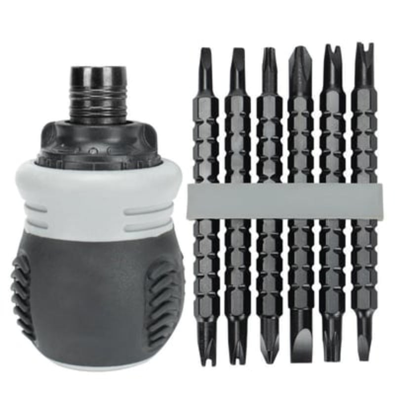 Compact screwdriver — precise control for every repair