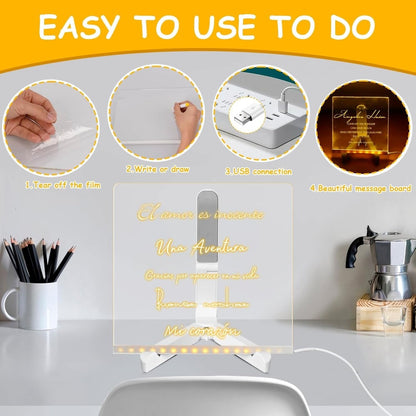 LED Memo Board – Light-Up Fun for Creative Kids