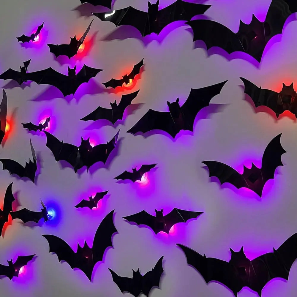 LED-Fledermaus-Dekoration — schaurig-schöne Halloween-Atmosphäre Mivoza Deutschland