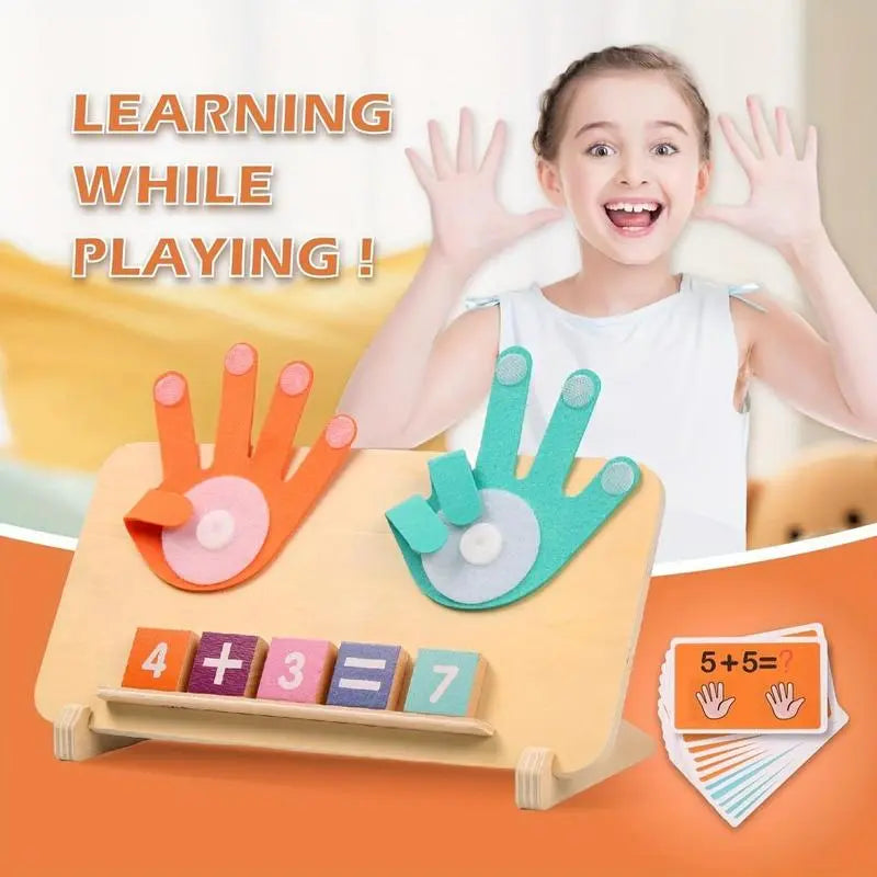 Wooden Number Learning Game — Learn Math Playfully
