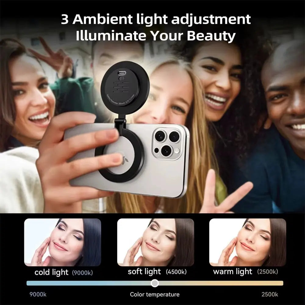 Magnetischer Lichtdiffusor — Perfektes Licht für Foto & Livestream Mivoza Deutschland