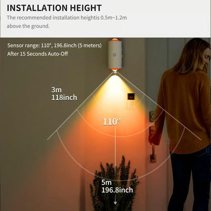Smart RGB Night Light with Motion Sensor Mivoza Deutschland