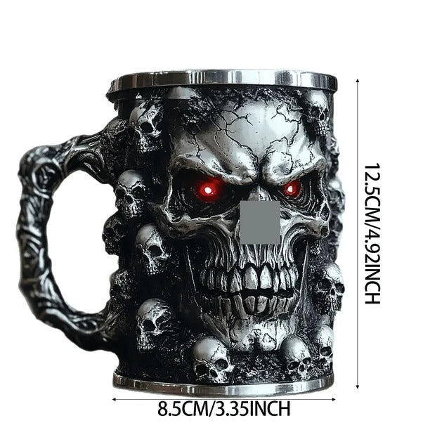 Skull-Tasse „Darkness“ – Legendärer Stil für heiße Getränke Mivoza Deutschland