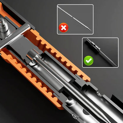 Professional Wood Nailer — With Powerful Silencer for Construction & Workshop