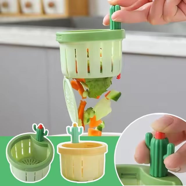 BUY 2 GET 1 FREE| Automatic Cactus Sink Strainer – Touch-Free Waste Disposal