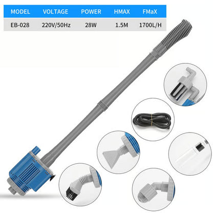 360GPH Electric Aquarium Gravel Cleaner Mivoza Deutschland