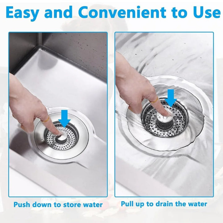 Sink Protector & Strainer — Efficient Against Backflow & Dirt Particles