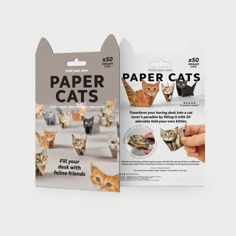 🎄DIY Paper Cats Mivoza Deutschland