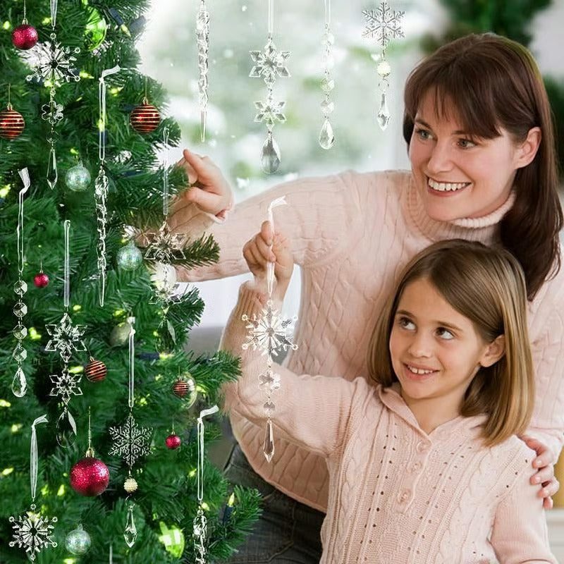 18-Piece Christmas Ornament Set — Timeless Shine for Your Christmas Tree