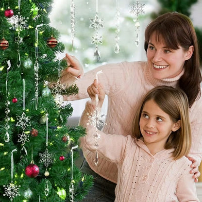 18-Piece Christmas Ornament Set — Timeless Shine for Your Christmas Tree