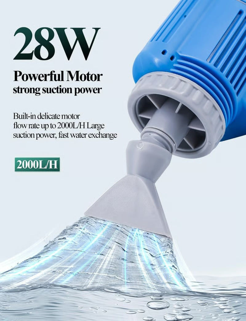 360GPH Electric Aquarium Gravel Cleaner Mivoza Deutschland