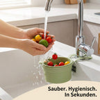 Abtropfkorb zum Aufhängen – Sauberes Abgießen ohne Kleckern