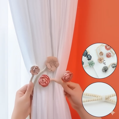 No-Drill Elegance: Magnetic Curtain Tiebacks for Instant Home Style