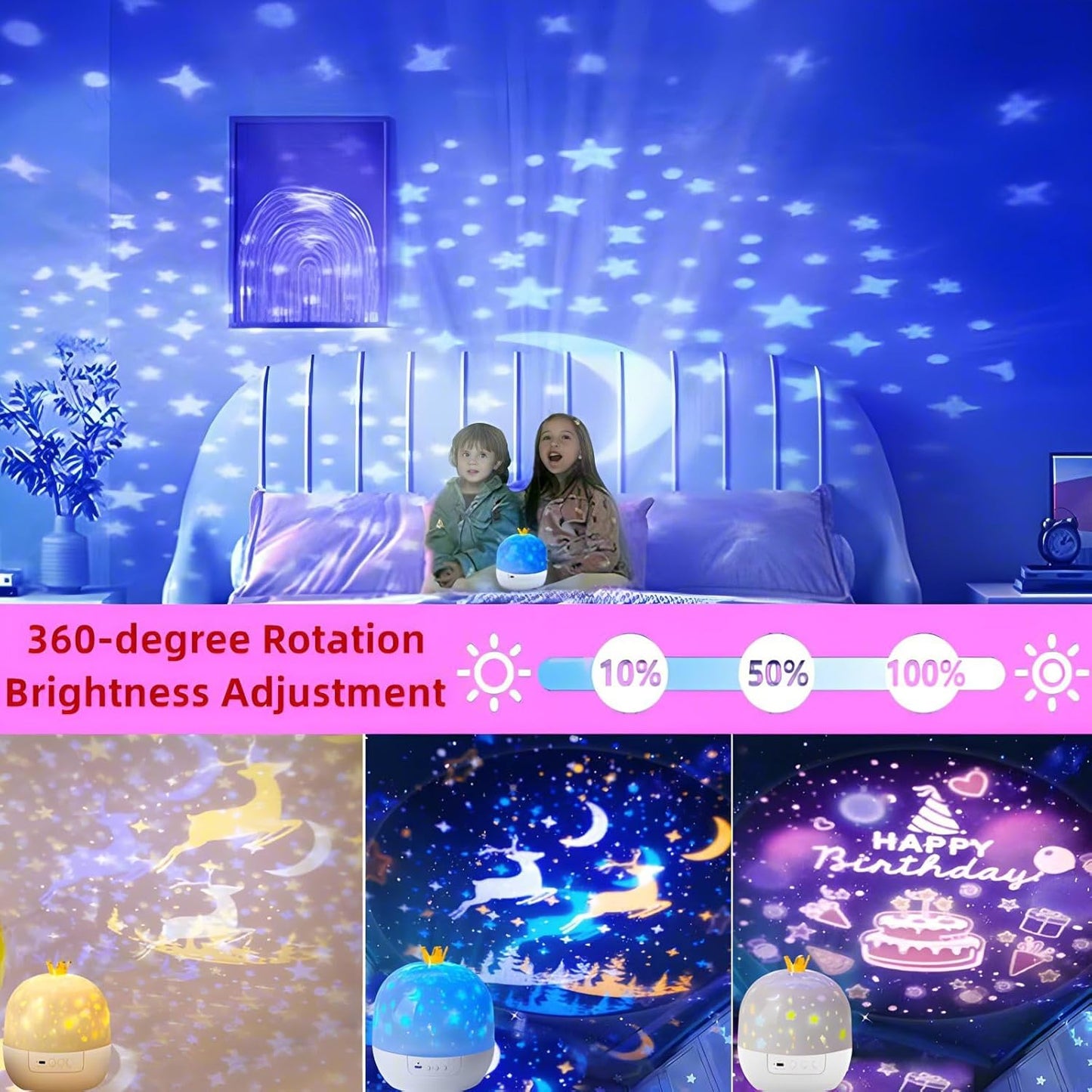LumaNest™ — Magical Bedtime Lights & Stories