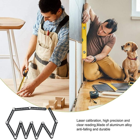 12-fold Multi Angle Measuring Ruler Mivoza Deutschland