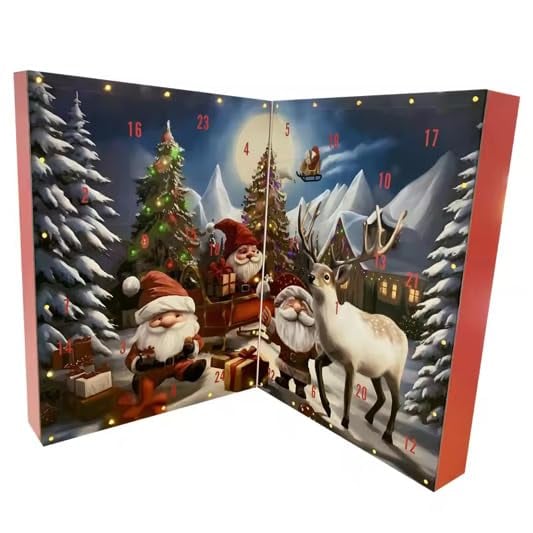 Advent Calendar with Elves — Daily Joy and Festive Magic
