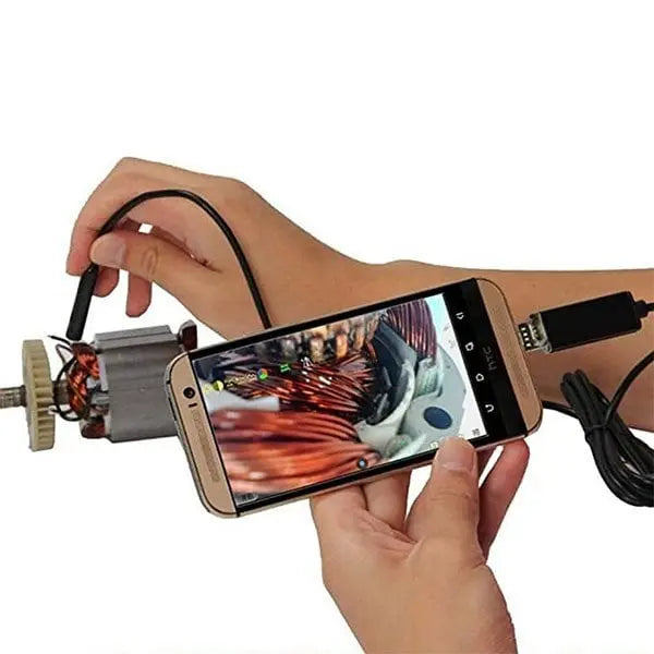 Waterproof Endoscope Camera — HD Inspection Camera with 5m Cable