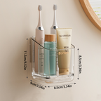 Wall mount without drilling — secure organization without damage