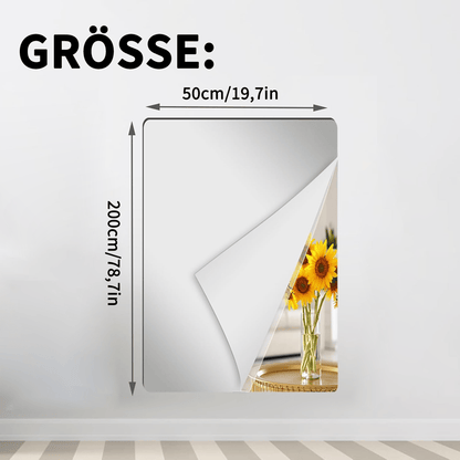 A mirror that won't break - self-adhesive mirror films🥰❤️ Zorenza