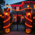 Halloween Chain-Link String Lights, Waterproof Mivoza Deutschland