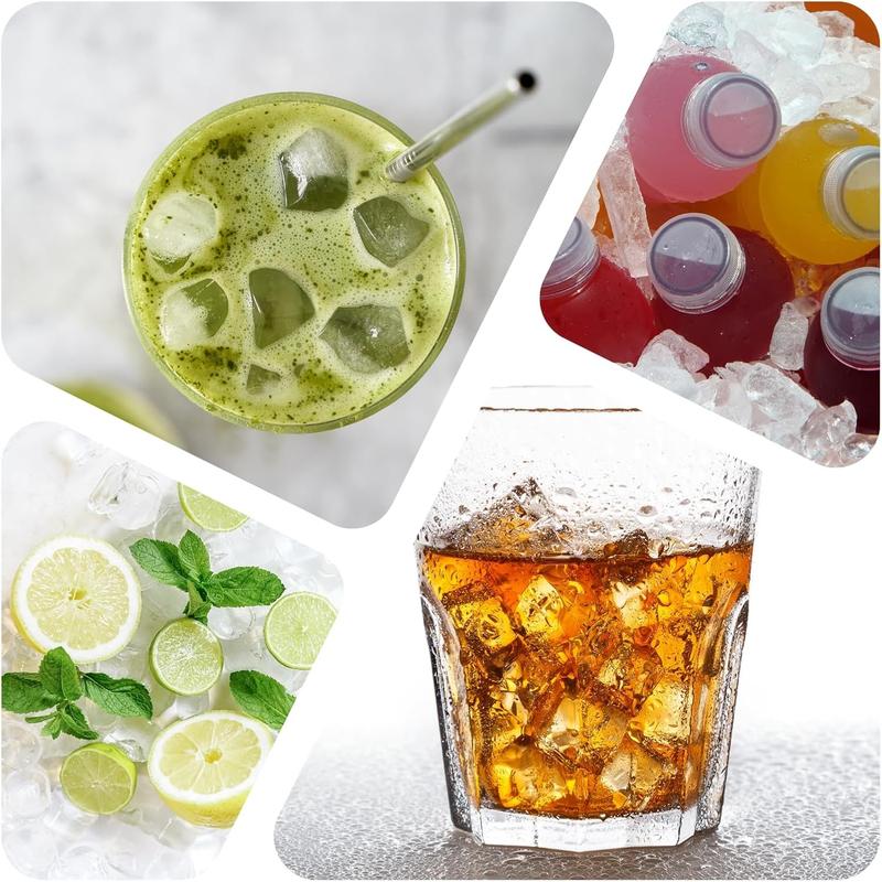 Schnellgefrier-Silikon-Eiswürfelform – Zylindrisches Eis für langsames Schmelzen Mivoza Deutschland