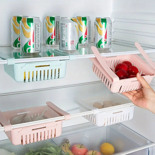 Multipurpose Refrigerator Organizer – Stackable Food Container with Drain