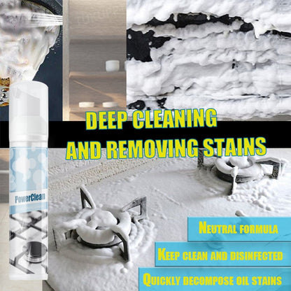 Kitchen Foam Cleaner — Effortless Removal of Grease and Dirt 2-Pack