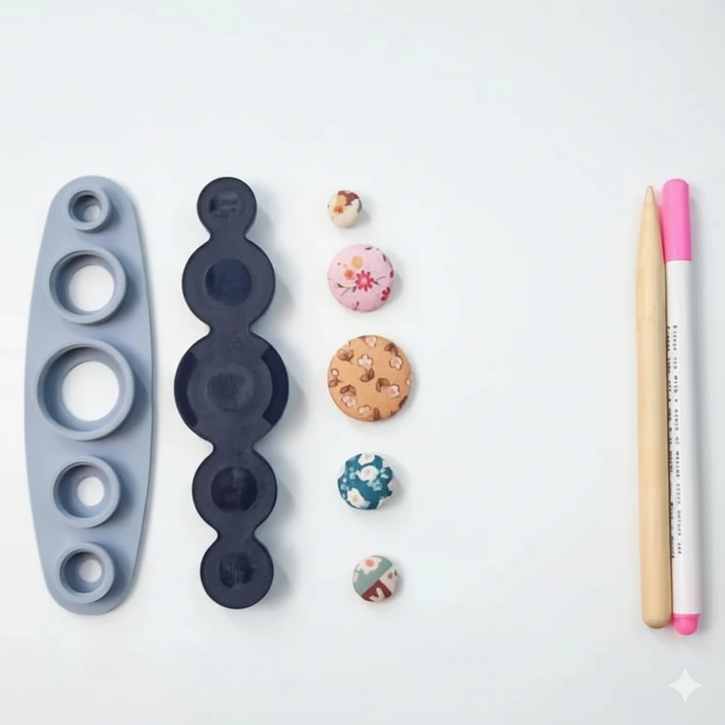 Button Craft Kit — Effortlessly Create Creative Accents