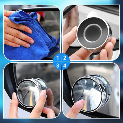 Blind Spot Car Side Mirrors — Helps with Parking & Tight Maneuvers 2-Pack