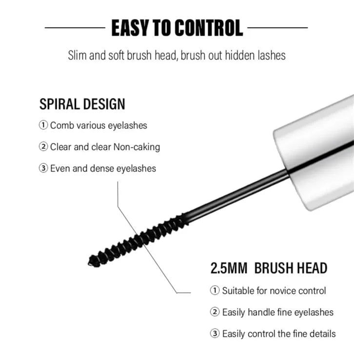 Eyelash-Lengthening Mascara — Flawless Length and Volume Without Clumping