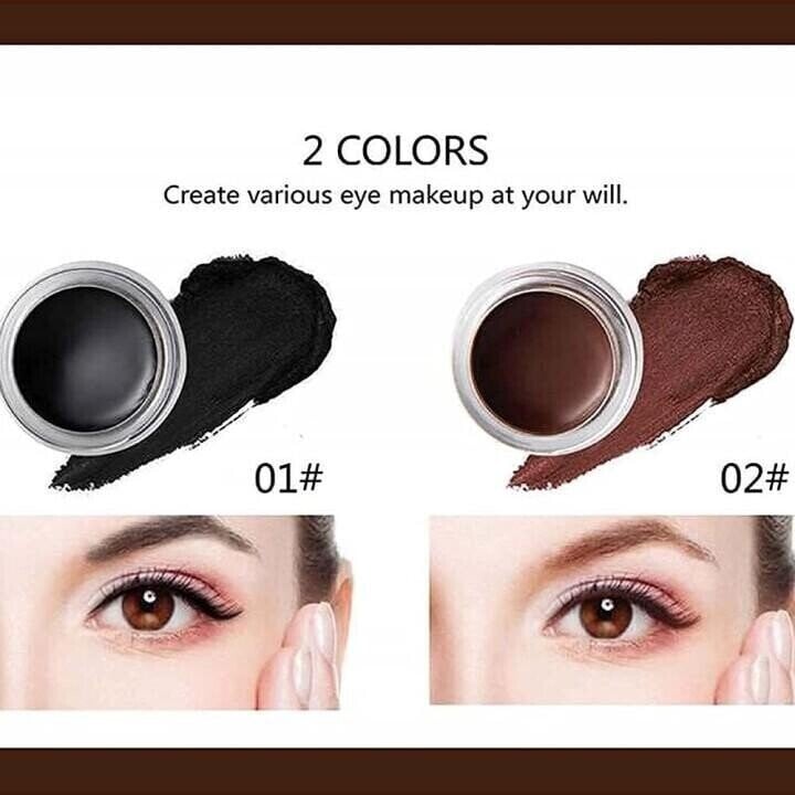 Precision Eyeliner Tool with Long-Lasting Waterproof Gel