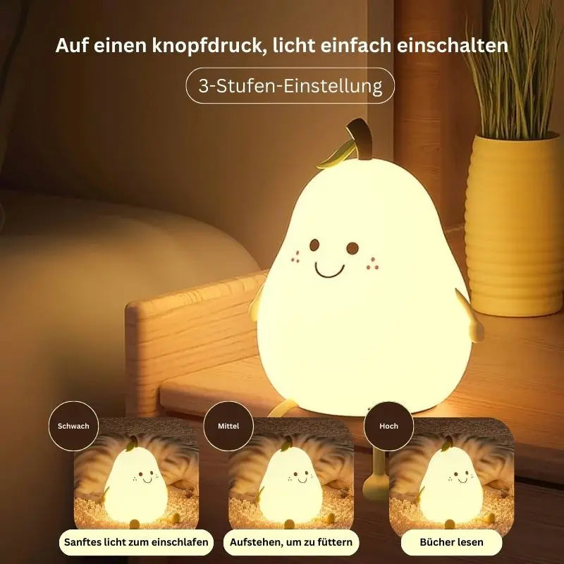 LumePear™ — Safe, Soothing Glow for Kids' Bedtime