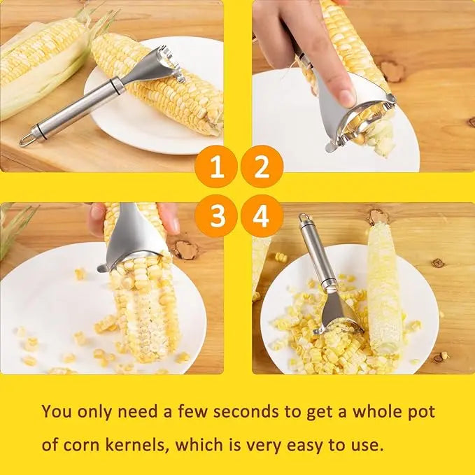 Corn Kernel Remover — Effortlessly Remove Perfect Kernels