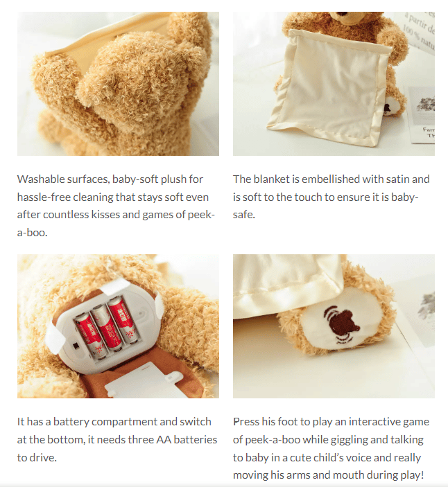 Interactive Cuddle Buddy — Comfort to Touch and Play With