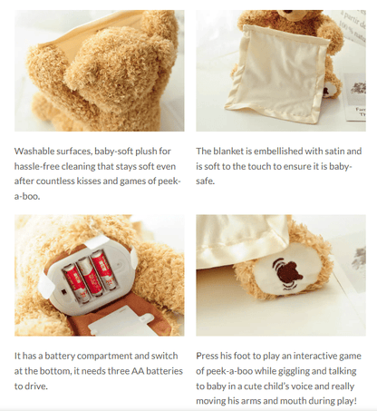 Interactive Cuddle Buddy — Comfort to Touch and Play With