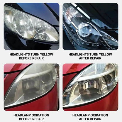 Headlight Restoration Spray – Solution for Dull, Yellowed, or Cloudy Car Headlights