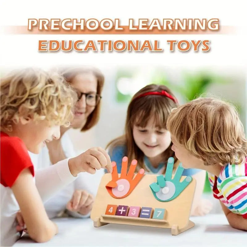 Wooden Number Learning Game — Learn Math Playfully