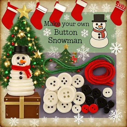DIY Snowman Ornament Kit – Creative Family Fun