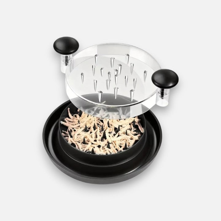 Meat Shredder with Clear Lid – Quick & Easy