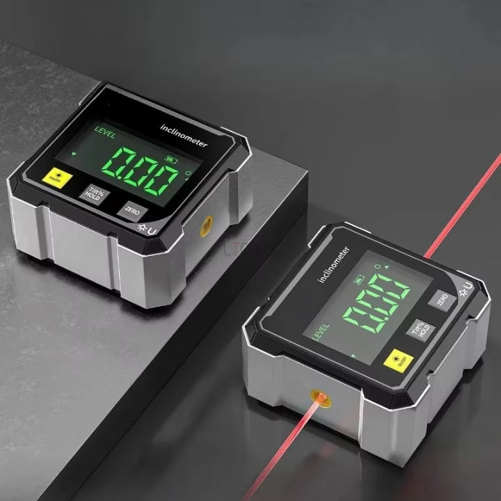 Digitaler Winkelmesser mit Laser – perfekt ausrichten ohne Nachmessen